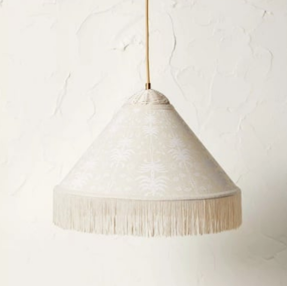 Opalhouse Jungalow Pendant Fringe Lamp Shade